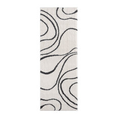 United Weavers Tranquility Yasu Smoke Runner Rug 2'7"x7'2"