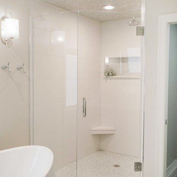 Clean and Tranquil Master Bathroom
