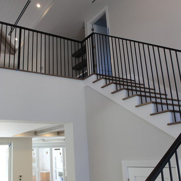 Black Steel Balustrade