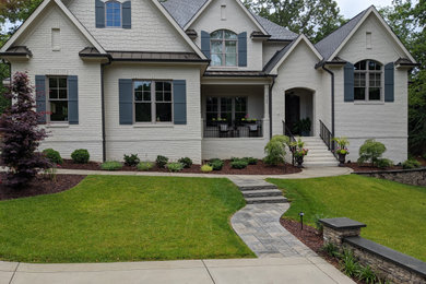 Traditional exterior home idea in Raleigh