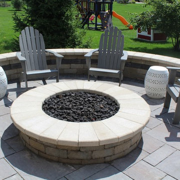 Restful Seating Area and Outdoor Fire Pit (Zionsville, IN)