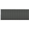 Koala Gray 12-Panel Track Extendable Vertical Blinds 140-260"W