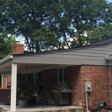 LP SmartSide 8" Lap Siding - Pelican Gray/White - Creve Coeur, MO