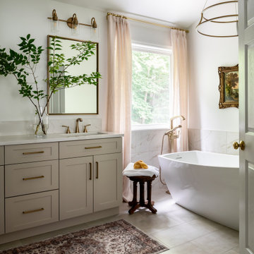 Modern Master Bathroom