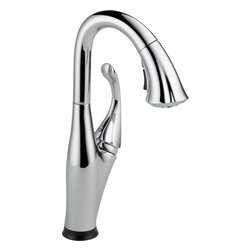 Delta Addison&reg; Single Handle Pull-Down Bar/Prep Faucet with Touch2O&reg; Technology - Bar Faucets