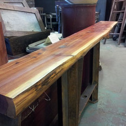 Live Edge Mantle - Living Room Furniture