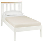 Bentley Designs - Atlanta 2-Tone Painted Furniture Bed Without Footboard, Single - Atlanta Two Tone Single Bed No Footboard features simple clean lines and a timeless style. The range is available in two tone options, to suit any taste. Also manufactured with intricate craftsmanship to the highest standards so you know you are getting a quality product.