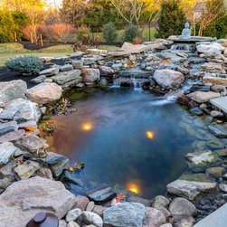 Pond & Waterfall Water Feature - Outdoor Fountains And Ponds