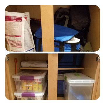 Kitchen Cabinet Organizing