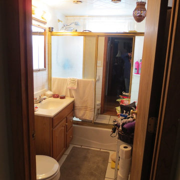 Bathroom Remodel..Basic and Bland to Sexy and Modern