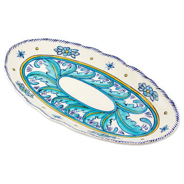 Quehueche Ceramic Serving Platter