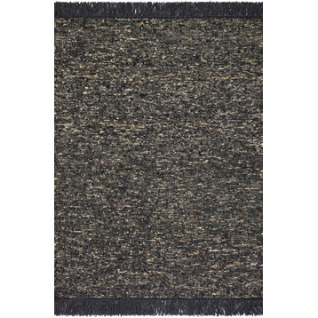 Ellen DeGeneres Crafted by Loloi Charcoal Irvine Rug 7'9"x9'9"