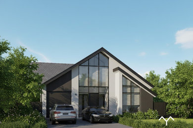 Dramatic bungalow transformation