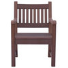 Sunrise Outdoor Dining Chair, Chateau Brown