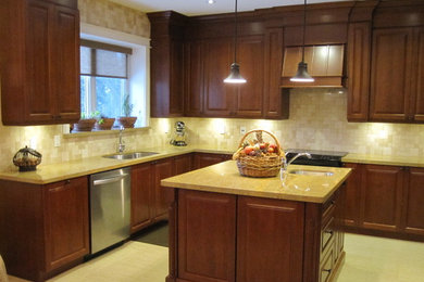 Kitchen - craftsman kitchen idea in Toronto
