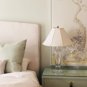 Chinoiserie Paintings for Master Bedroom