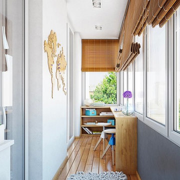 Mở rộng không gian nội thất hiện đại cho căn nhà 80 m2