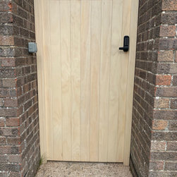 a series of timber gates - Home Fencing And Gates
