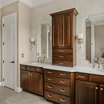 Modern Curved Shower Retreat