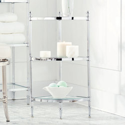 Frontgate Resort Collection&trade; Bath Storage Collection In Chrome - Bathroom Shelves