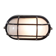 Access Lighting 20290LEDDLP/FST 1 Light 4-1/4"H LED Outdoor Wall - Black