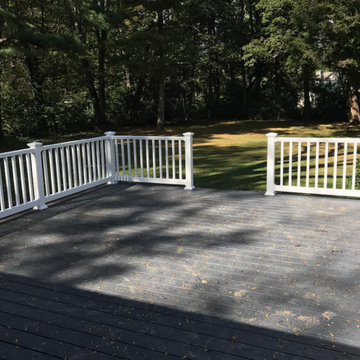 Remodeled home with 2 full baths, new composite deck and kitchen to follow!
