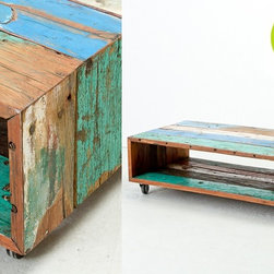Cahaya Caster Coffee Table - Large - Coffee Tables