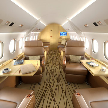 FALCON 2000 Private Aircraft Interior