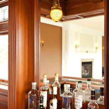 Mirror Shelve Residential Bar