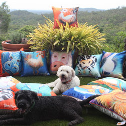 Tracey Keller Studio Gallery - Bliss - Outdoor Cushions And Pillows