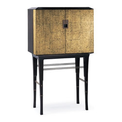 Kiosk Butlers Cabinet - Baker Furniture - The Bill Sofield Collection - Accent Chests And Cabinets