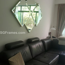 Designer Mirrors - Customization and Installation - SGFrames.com - Products
