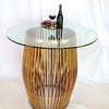 Wine Barrel Pub and Tasting Table - Tectona - Made from CA wine puncheon barrels, 42"