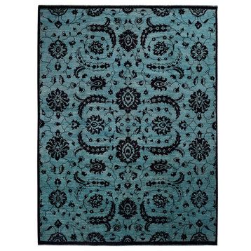 Hand-Knotted Area Rug, 9'2" x 12'