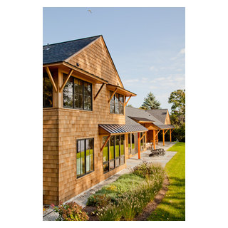 Burlington Vermont Lakefront House - Rustic - Exterior - Burlington ...