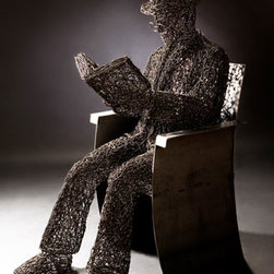 Reading man - Artwork
