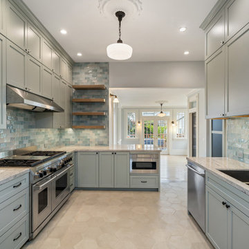 Italianate Victorian Kitchen