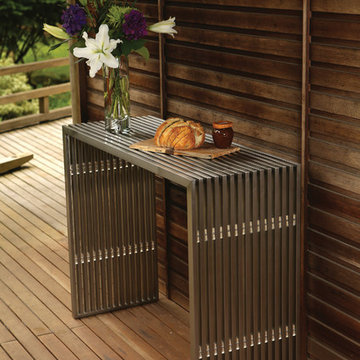 Modern Outdoor Patio Console Table