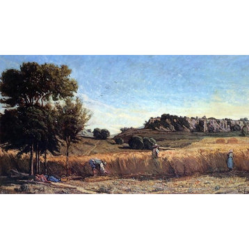 Paul-Camille Guigou Field of Wheat Wall Decal