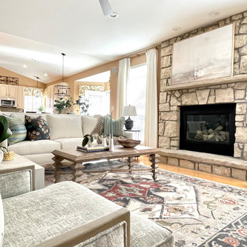 Chesterfield Mo-Traditional Living Room refresh