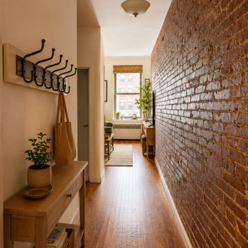 Exposed Brick Entry Hall | Upper West Side, Manhattan