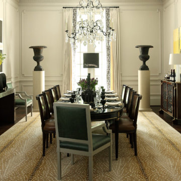 Decorating with Carpets: Dining Rooms