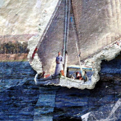 Felucca on the Nile, Nubia Egypt/Detail - Paintings