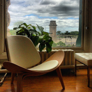Rooms with Our Hans Wegner Shell Chair Reproductions