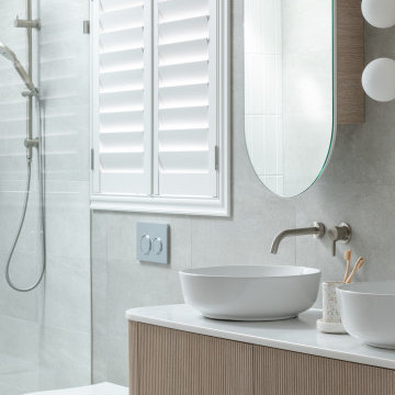 Modern Bathroom Renovation with Skylight | Willagee, Perth