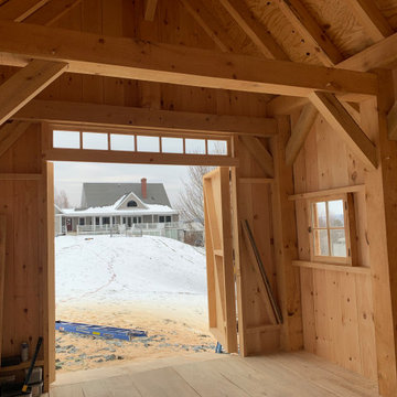 Custom Timber Frame Shed/Sugar Shack