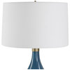 Uttermost 30098 Riviera 28" Tall Vase Table Lamp - Blue