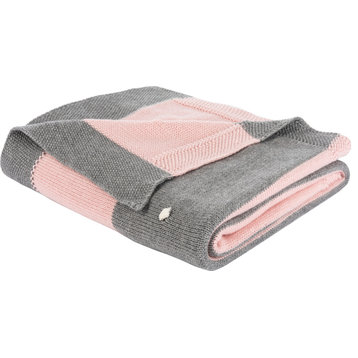 Bubble Throw - Gray, Pink