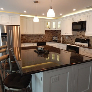 Brighton Kitchen, Fairfield, Inset, White, Maple