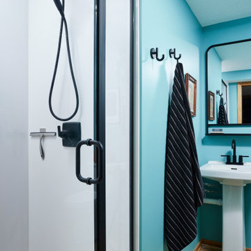 From Cave to Crave: A Lower-Level Mid-Century Remodel